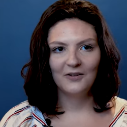 Screenshot of interview